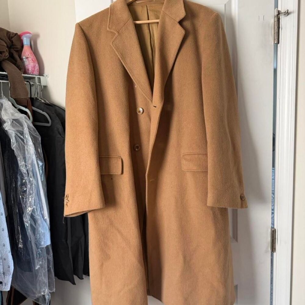 The Hub Wool and Cashmere Overcoat